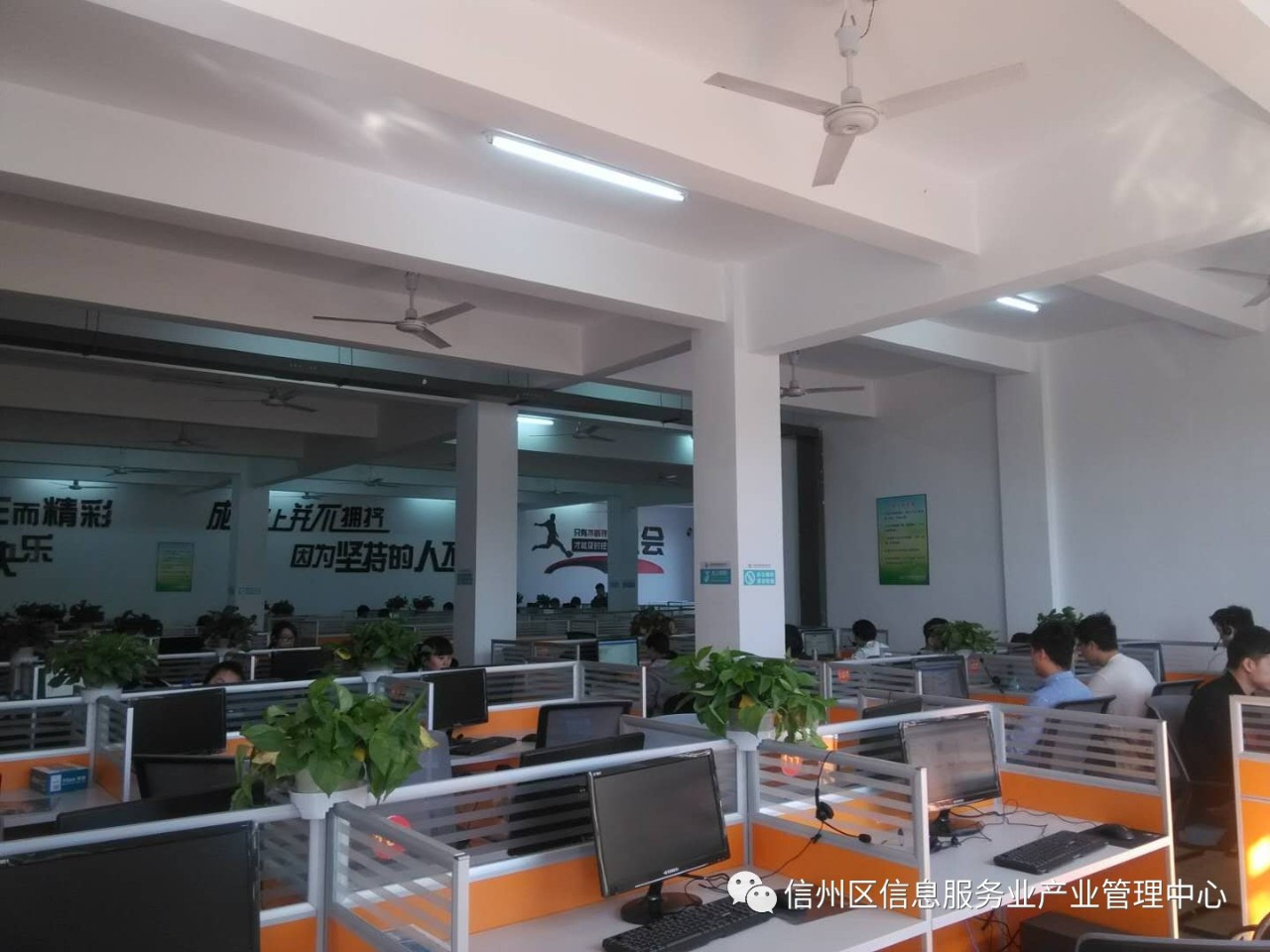 信息服務業產業管理中心為新入駐企業提供貼心服務